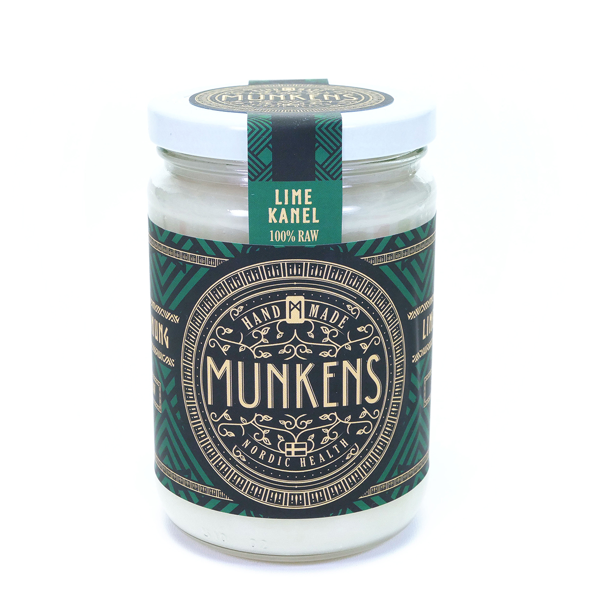 Munkens Honung - Kallrörd/Rå/Raw - Lime & Kanel - Munkens Hälsa